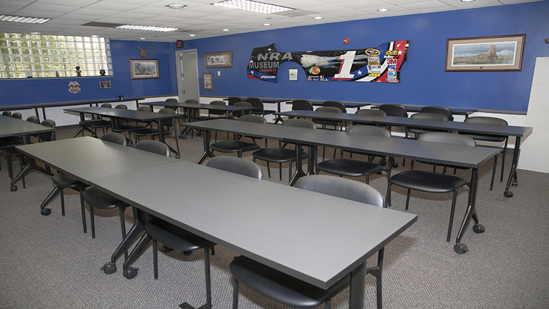 The Indoor Classroom at the NRA Range